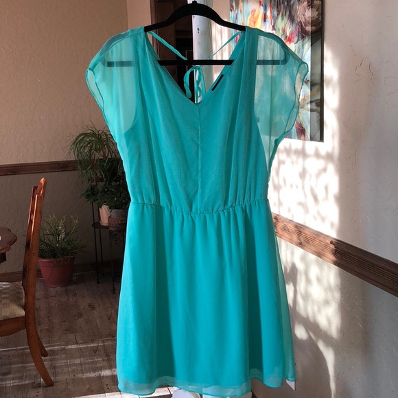 🌺 2 for $23 🌺 Pretty turquoise dress 👗👗 - Picture 2 of 6